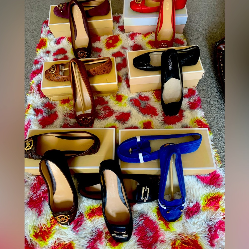 Variety of Michael Kors shoes